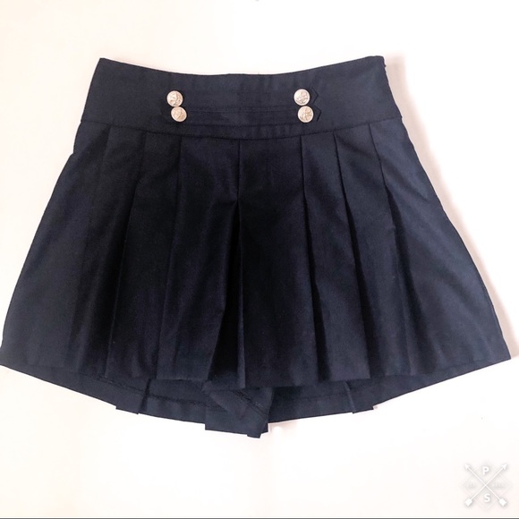 KOOGI Navy Box Pleat Skort. Small - Picture 4 of 6